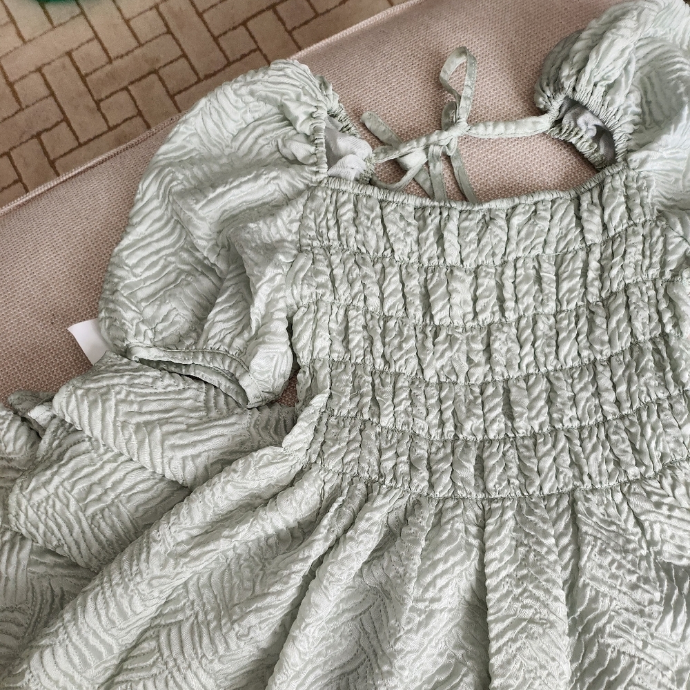 Light Green Mint Dress